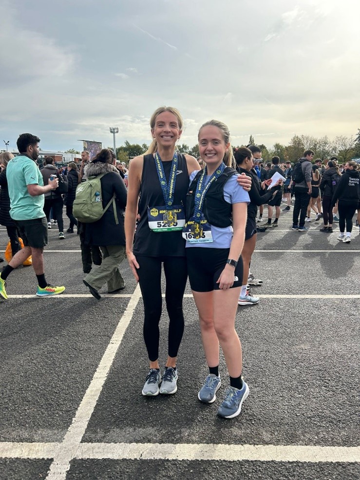 Nurses Complete Manchester Half Marathon to Raise Funds for Children’s Burns Foundation