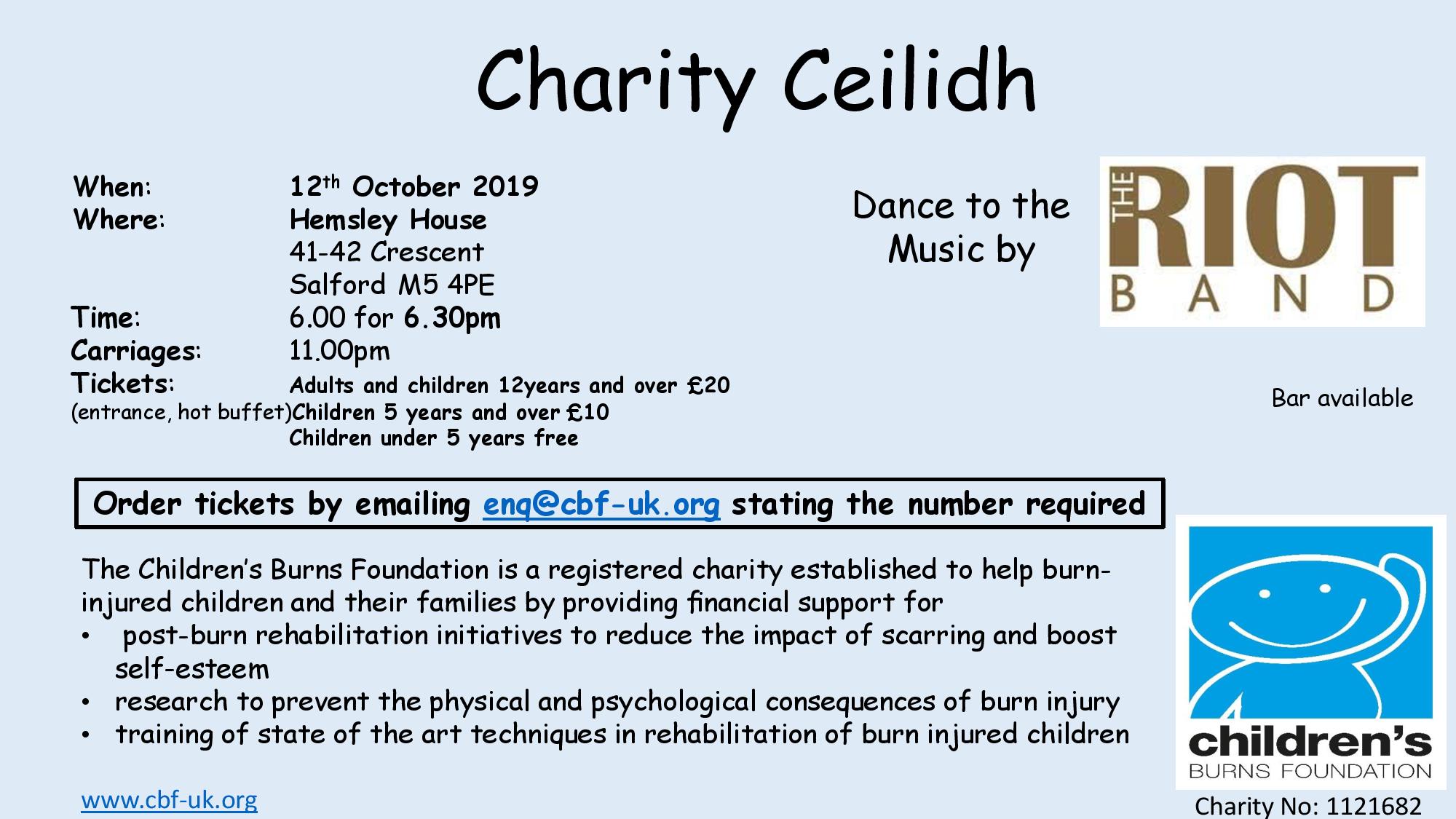 Ceilidh – October 2019